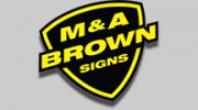M & A Brown Signs