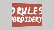 No Rules Embroidery