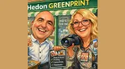 Hedon Green Print