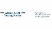 Allens M O T Testing Station