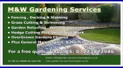 M & W Gardening Services