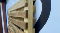 Double Slatted Fence Panels